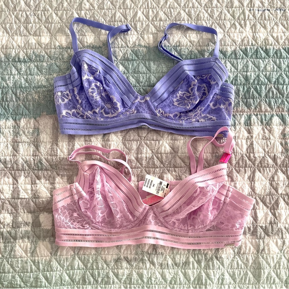 NWT VICTORIA’S SECRET Lace Bralettes